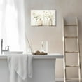 thumbnail image 3 of ZHONGYUTONG Bathroom Wall Art Rustic Flower in Vase Picture Farmhouse Floral Bouquets Canvas Prints Beige Botanical Artwork Country Kitchen Wall Decor (28.00" x 42.00"), 3 of 6