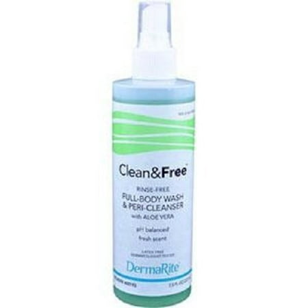 Alimed Clean & Free Cleanser 8Oz, No-rinse,