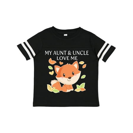 

Inktastic My Aunt and Uncle Love Me- little fox Boys or Girls Toddler T-Shirt