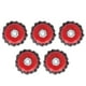 thumbnail image 5 of Juego de 5 cepillos retorcidos tipo cuenco con ruedas de alambre de acero, herramienta de pulido con montaje de tornillo M10, 5 of 12