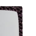thumbnail image 3 of Ambesonne Abstract Fitted Sheet, Bohemian Lattice Print, Full Size, Plum Black Beige, 3 of 5