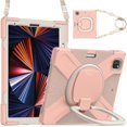 thumbnail image 1 of Adjustable Ring Stand Case For Ipad 9.7 Inch 2018 With Shoulder Strap Big Adjustable Ring Stand, Shock Protection Cover, 1 of 5