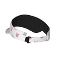 thumbnail image 2 of Sikiie Girl Rabbit Sun Visor Hat Adjustable Velcro Golf Visor Sports Sunscreen Visor Hat for Outdoor Activities, 2 of 7