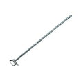 thumbnail image 2 of Weeding Rake Iron Long Handle 50cm 125cm Stainless Steel Manual Cultivator Stirrup Blade Durable Garden Tool for Flower Beds Lawn Compact Ground Fast Assembly, 2 of 5