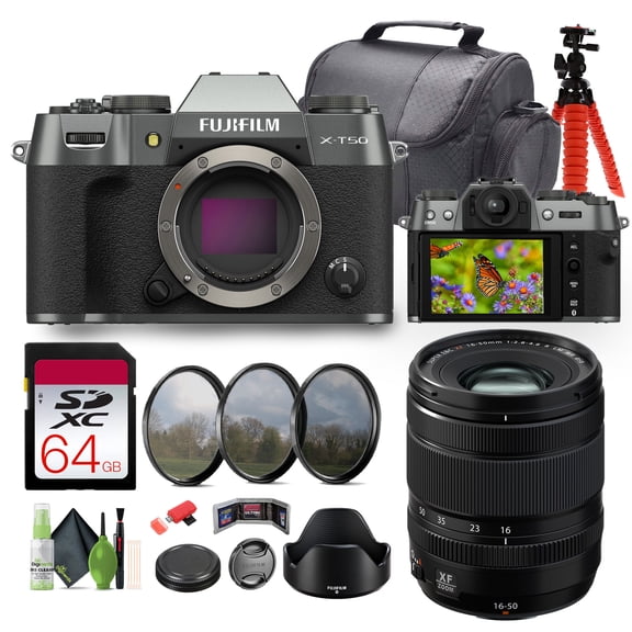 FUJIFILM XF 16-50mm f/2.8-4.8 R LM WR Lens   FUJIFILM X-T5 Mirrorless Camera