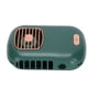 thumbnail image 4 of Q58 Mini ventilador portátil de mano con carga USB, ventilador de pulverización hidratante para refrigeración al aire libre, color verde, 4 of 5