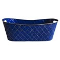 thumbnail image 2 of Wald Imports 2354-22 22 Récipient en Métal Bleu Royal in., 2 of 5