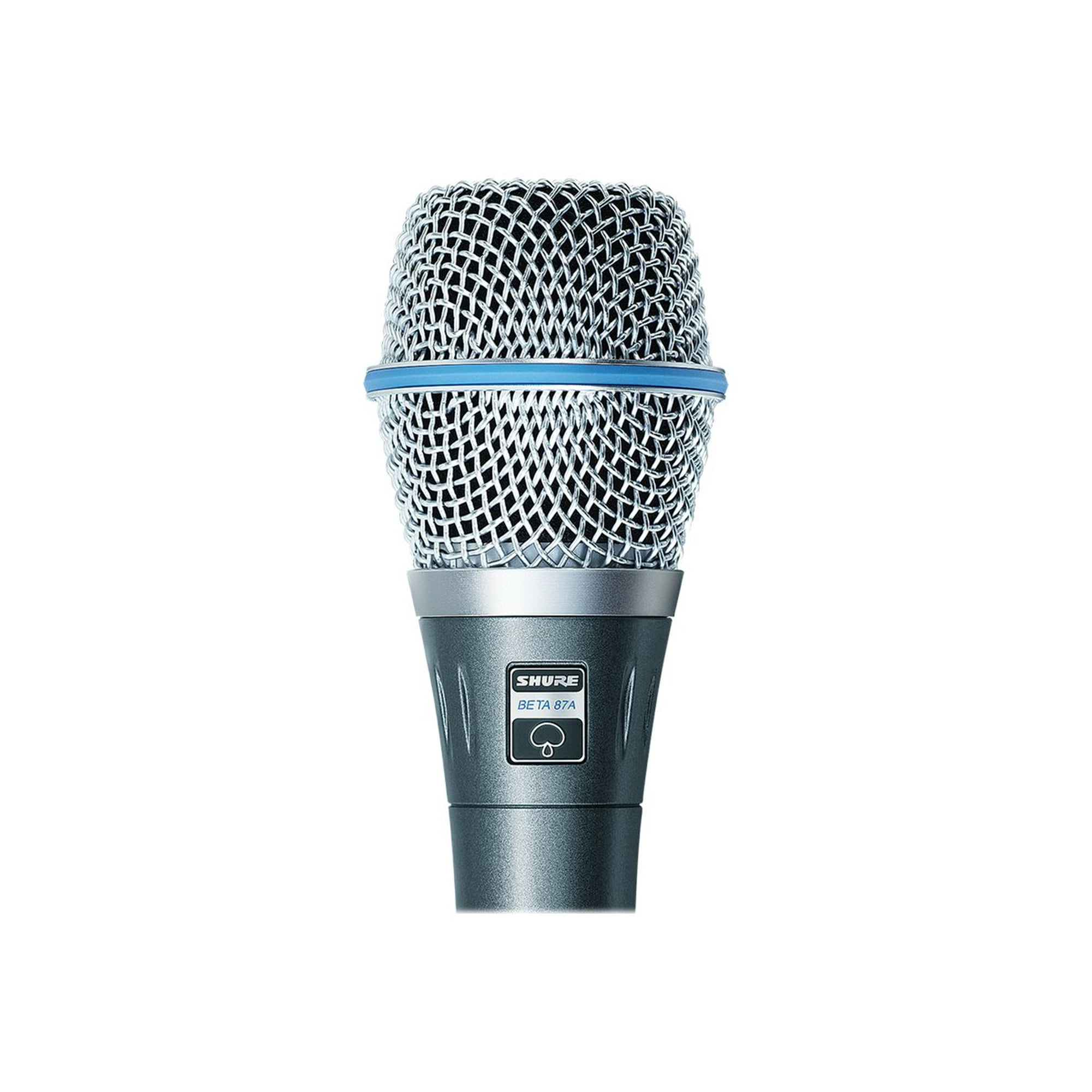 Shure Beta 87A - Microphone - aluminum, blue metallic | Walmart Canada