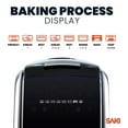 thumbnail image 6 of SAKI 3.3 LB Large Bread Maker Machine, 12-in-1 Programmable XL Bread Maker, with Nonstick Ceramic Pan & Large Digital Touch Panel, 3 Loaf Sizes with 3 Crust Colors, Keep Warm Mode, 6 of 9
