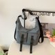 thumbnail image 5 of Bolso De Hombro Mujer Correa Ajustable Multi Bolsillos Shopping Gris, 5 of 8