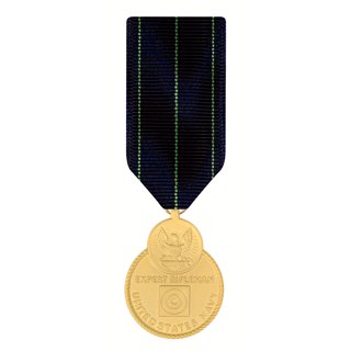 MilitaryBest Navy Expert Pistol Medal - Full Size Official US Military Award For Shadow Box Display 2 thumbnail image