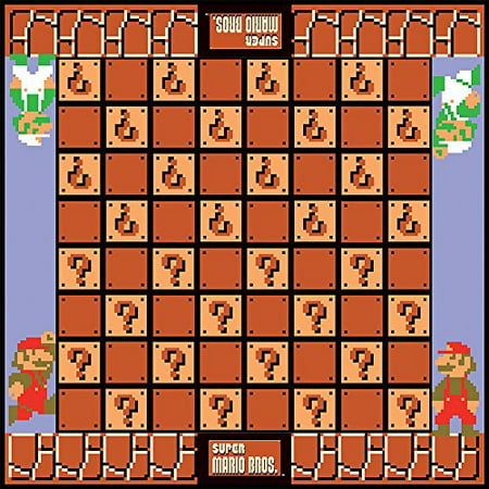 USAOPOLY Super Mario Brothers Classic Checkers And Tic-tac-toe Board ...