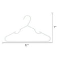 thumbnail image 7 of Delta Children Infant and Toddler Plastic Clothing Hangers, 100 Pack, White, 7 of 7