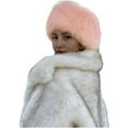 thumbnail image 2 of Ahabrexf Winter Headband for Men,Ladies Solid Color Warm Headband Imitation Fur Hat, 2 of 5