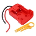 thumbnail image 2 of Dock Power Connector, Lock Well 18V Battery Adapter  ABS Plastic Durable Perfect Fit With 12AWG Wire For DIY, 2 of 8