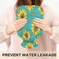 thumbnail image 5 of 2L Hot Water Bottle with Soft Velvet Cover PVC Hot Water Bag for Pain Relief Long-Lasting Warmth Yellow Sunflowers Pattern, 5 of 8