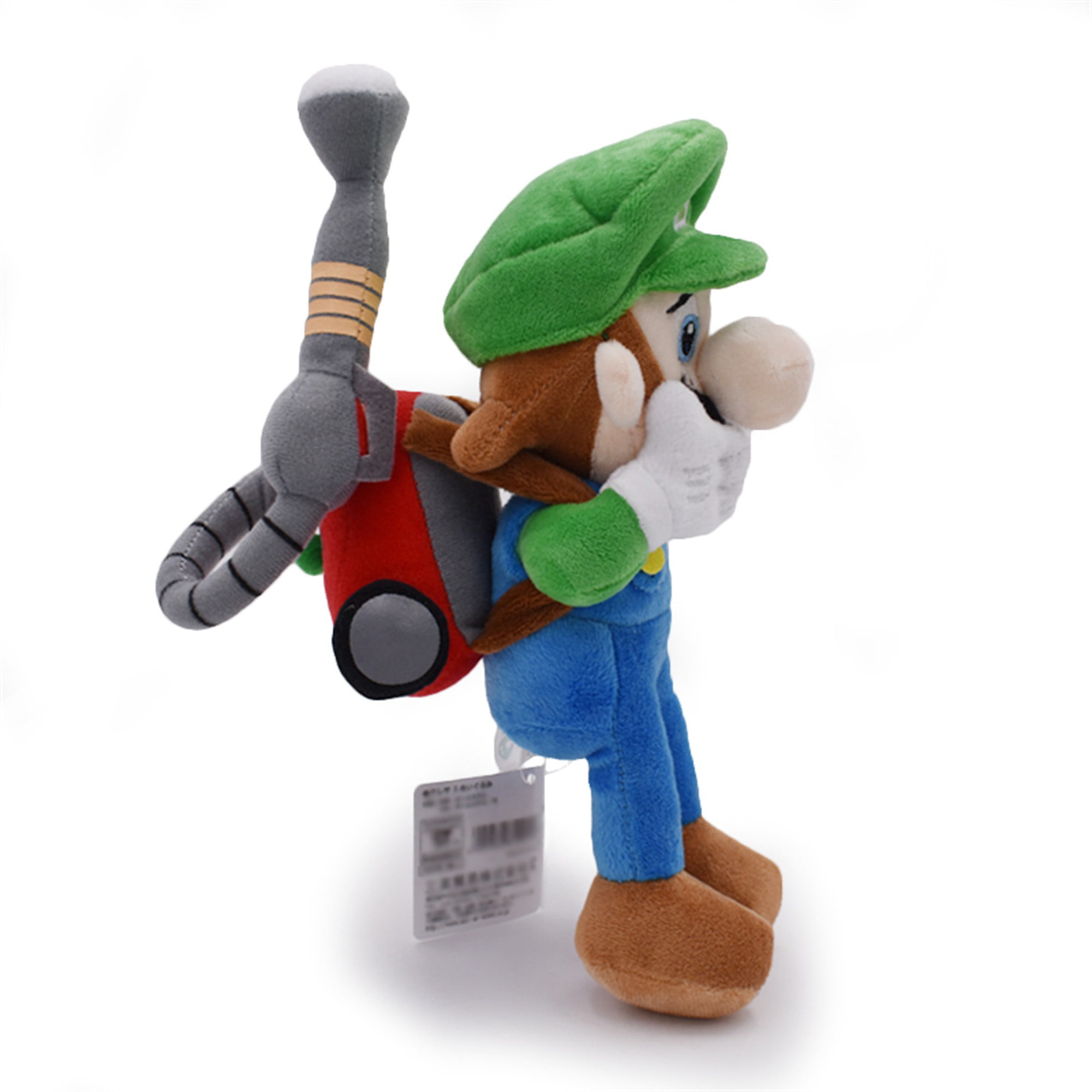 Super Mario Series Luigi's Mansion 10" Plush Toy Luigi Scared 