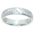 thumbnail image 2 of Sterling Silver Wedding Bands Sets for Him and Her and Wedding Rings, 2 of 8
