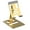 Golden, variant on Lomubue Tablet Holder Foldable Height Adjustable Non-slip Aluminum Alloy Heavy Duty Desktop Mobile Phone Stand Tablet Accessories