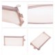 thumbnail image 3 of 1 Pc Bolsa de Cosméticos Conveniente para Mujeres para Vacaciones, Actividades al Aire Libre, Gimnasio, Malla de Nylon Rosa, 3 of 4