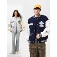 thumbnail image 4 of Veste de Baseball Broderie Diamant Style Américain pour Hommes en Automne 25, 4 of 7