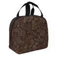 thumbnail image 2 of Vsdgher Autumn Brown Plants Print Lunch Bag, Lunch Box for Women Adult Men, Lunch Tote Insulated Cooler Lunch Container for Work/Office/Picnic/Travel, 2 of 8
