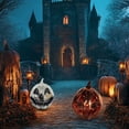 thumbnail image 5 of WHEANG Halloween Pumpkin Decor Pumpkin Table Decoration Silver Glitter Sign Halloween Tray Decor Table Centerpiece For Home, 5 of 5
