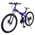 thumbnail image 1 of Bicicleta Montaña R26 Suspension CENTURFIT 21 Velocidades Plegable Azul, 1 of 5