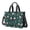 Christmas Cabin Snowflake Pattern, variant on Christmas Diagonal Stripe Canvas Messenger Tote Bag, Nurse Handbag with Multi Pockets & Removable Strap, Large Capacity Gifts for Women Men Teacher Nurse