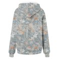 thumbnail image 3 of jjayotai Womens Camo Hoodies, Maple Leaf Printed Oversized Hooded Sweatshirt Fleece Pullover Sweatshirts Long Sleeve Tops with Pocket, 3 of 4