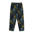 thumbnail image 5 of Naloa Sunflowers Print Women’s Ultra-Soft Comfy Pajama Lounge Pants with Pockets & Drawstring, 5 of 8