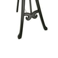 thumbnail image 4 of Benjara  65 in. Lui Carved Details Hand Painted Classic Wood Easel Stand - Black, 4 of 5