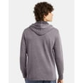 thumbnail image 3 of Alternative B16312365 Mens School Yard Mineral Wash French Terry Hooded Sweatshirt, Nickel - Large, 3 of 5
