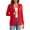 1068#Red, variant on GXIPO Cardigan for Women Open Front Long Sleeve Lightweight Business Office Work Cardigan Solid Color Light Gray S