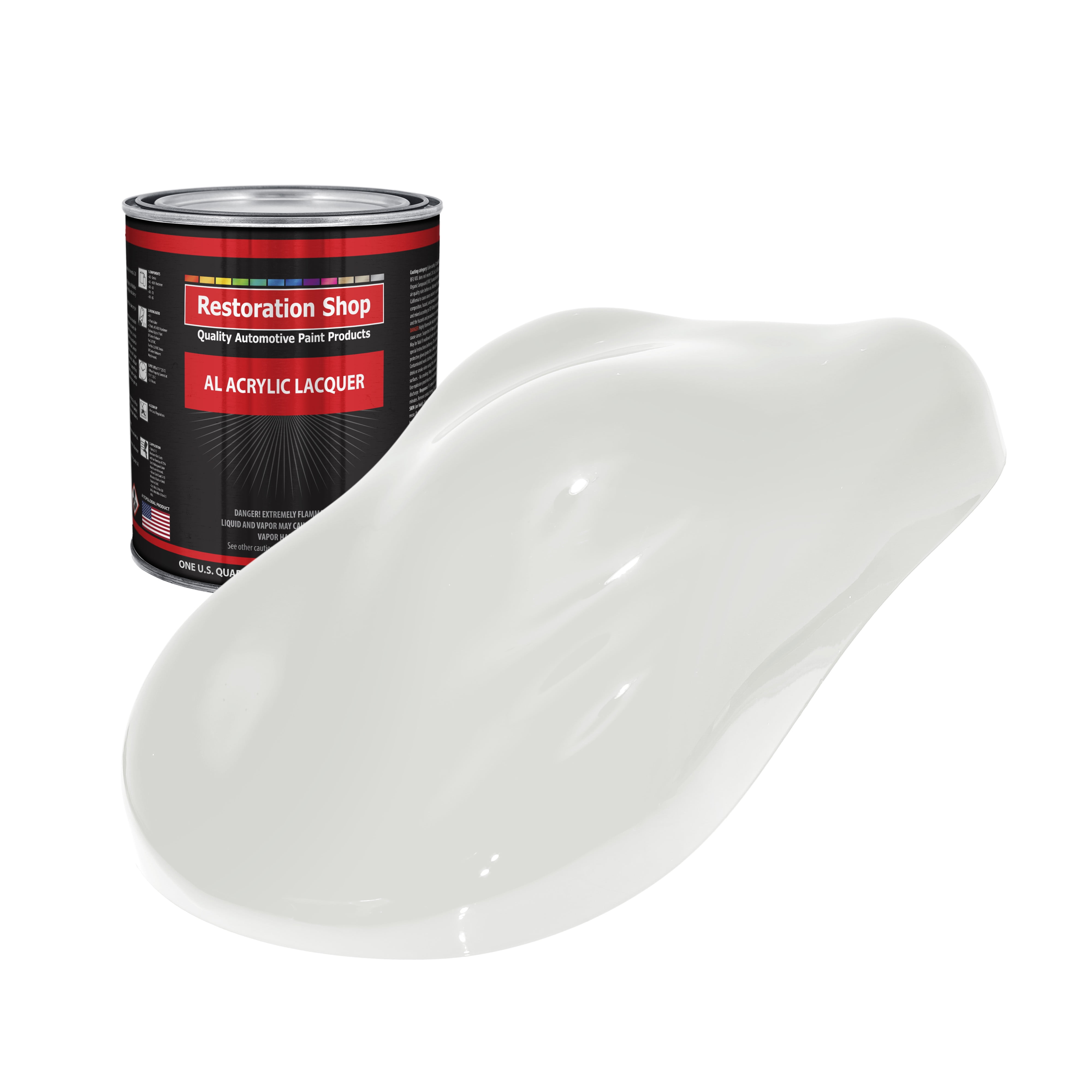 WISPY White 1 Quart ACRYLIC LACQUER Car Auto Body Paint
