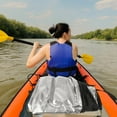 thumbnail image 4 of OULII Kayak Storage Compartment Cover 1Pcs Silver Fabric Coating 38.8*22.6in, 4 of 7