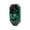 A002- Dark Green, variant on Battery Operated Doorbell Halloween Door Decorations Skeleton Doorbell Light Up Spooky Halloween Decor for Haunted House Party Front Door White 1 Pack