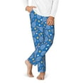 thumbnail image 2 of Xecao Tennis Print Teenagers' Pajama Pants Long Sleep Pants Soft Elastic Waist Pajama Bottoms Elastic waist with 2 Pockets 5-16 Years-Small, 2 of 6