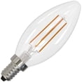 thumbnail image 1 of Bulbrite 776893 - LED4B11/27K/FIL/B Decorative Chandelier Antique Filament LED Light Bulb, 1 of 1