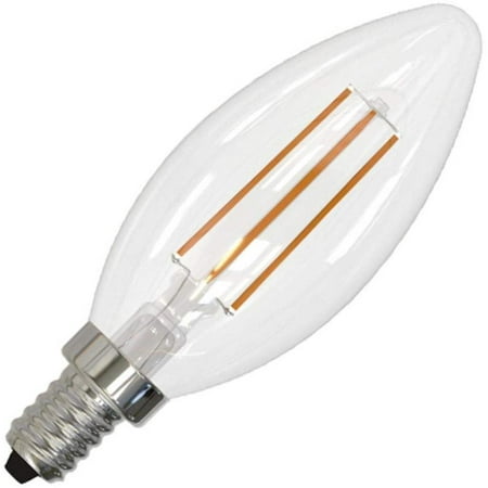 

Bulbrite 776855 - 2.5 watt 120 volt B11 Candelabra Screw Base 2700K Dimmable LED (LED2B11/27K/FIL/3)