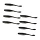 thumbnail image 2 of 8 señuelos de pesca suaves Wiggle Worm para lubina, salmón y trucha. Argenta Negra, 2 of 9
