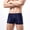 Dark Blue, variant on Lilgiuy Men's Boxer Three Points Shorts Mesh Breathable Panties Winter Clothes for 2022
