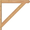 thumbnail image 3 of Ekena Millwork 5.50"W x 36"D x 36"H Traditional Smooth Craftsman Outlooker, Western Red Cedar, 3 of 4