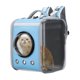 thumbnail image 5 of Portátil para mascotas, , perros, bolsa , súper ventilado, para mascotas, cápsula, bolsa de hombro para mascotas - Blue Azul Salvador Dali Transportín de viaje para mascotas, 5 of 7