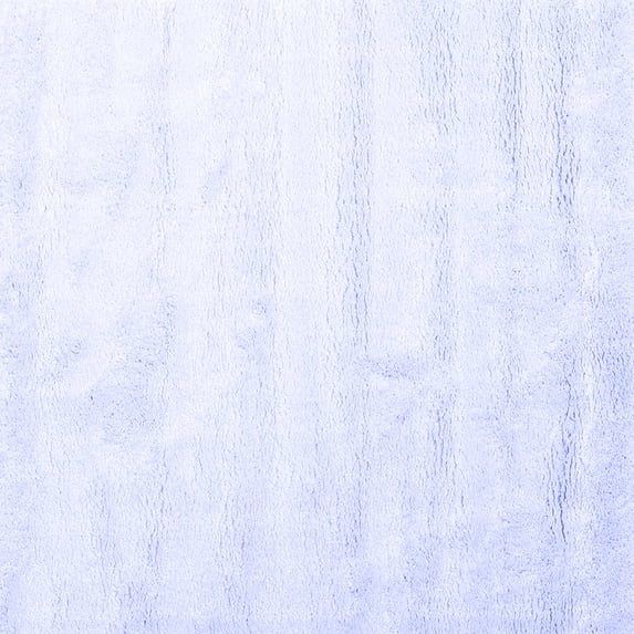 Ahgly Company Indoor Square Solid Blue Modern Area Rugs, 5' Square