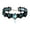 Light Blue, variant on Gothic Lace Choker Necklace for Women Clavicle Chain Elegant Black Lace Jewelry with Rhinestones,14.57 inch,Pink