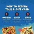 thumbnail image 3 of Rubio's Coastal Grill $25 eGift Card [Email Delivery], 3 of 5