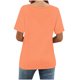 thumbnail image 4 of Xuyuer Women's Oversized T-Shirts, Plus Size Short Sleeve Tops for Summer Spring Beach Vacation, Casual Tee for Teen Girls Fashionable Loose Round Neck Solid Color Top, 4 of 7