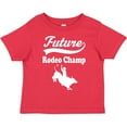 thumbnail image 3 of Inktastic Future Rodeo Champ Bull Rider Boys Toddler T-Shirt, 3 of 5