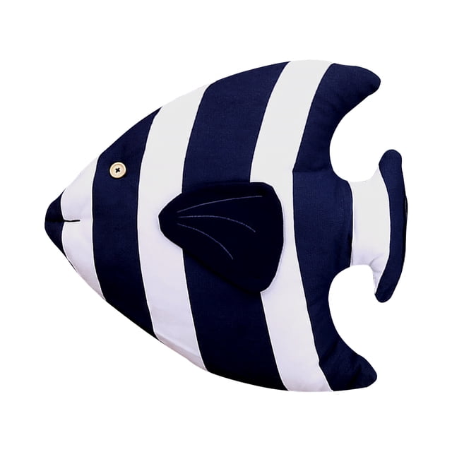 1 Pce Coussin en Forme de Poisson Tropical Coussin en Coton pour la Maison Cadeau pour Enfants
